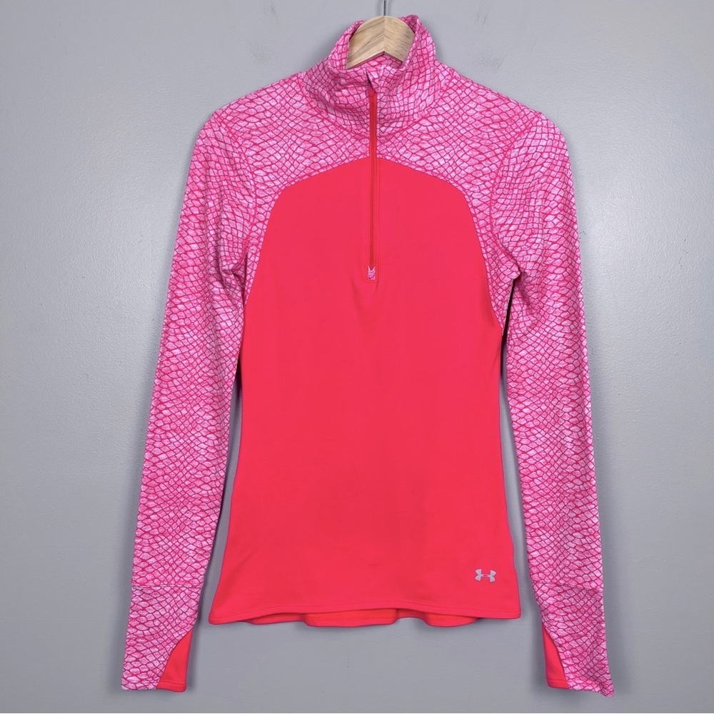 Under Armour Women's Cold Gear Qualifier 1/4 Zip Performance Pullover Size S